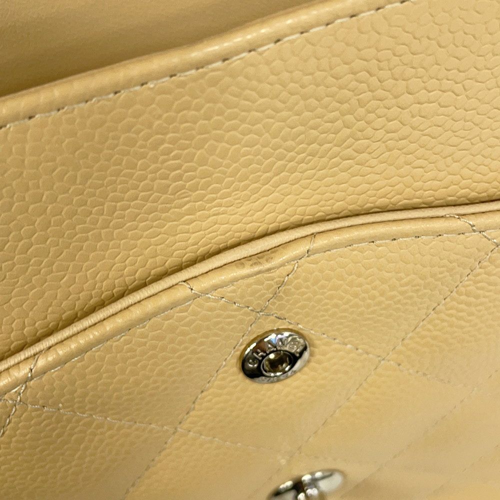 シャネル チェーンショルダーバッグ マトラッセ30 ココマーク キャビアスキン A58600 CHANEL デカマト