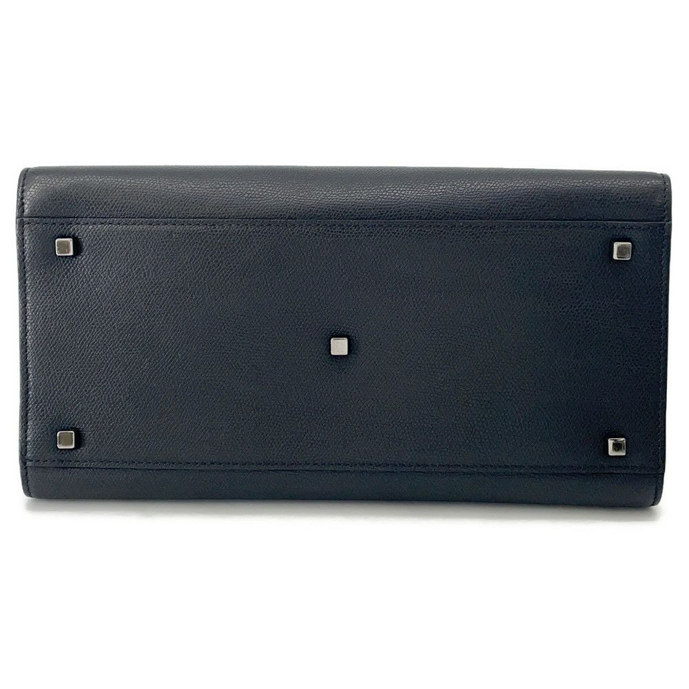 ヴァレクストラ ハンドバッグ イジィデ ラージ Valextra 2way 黒