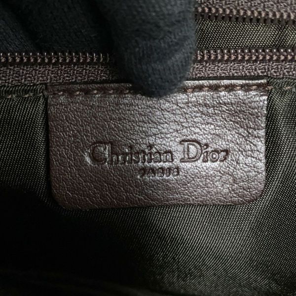 クリスチャン・ディオール ショルダーバッグ サドルバッグ オーストリッチ型押しレザー Christian Dior ワンショルダー