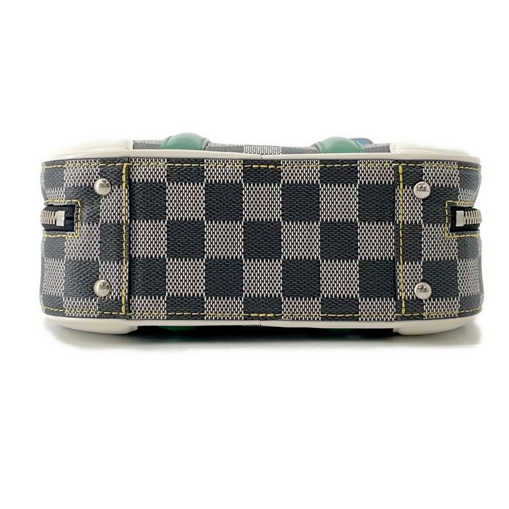 ルイヴィトン ハンドバッグ ダミエ/カーフレザー ヴァリゼットBB N40233 LOUIS VUITTON ヴィトン バッグ メンズ 黒 ブラック 2019AW
