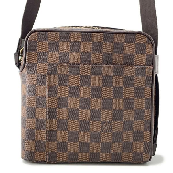 ルイヴィトン ショルダーバッグ ダミエ・エベヌ オラフPM N41442 LOUIS VUITTON ヴィトン バッグ メンズ