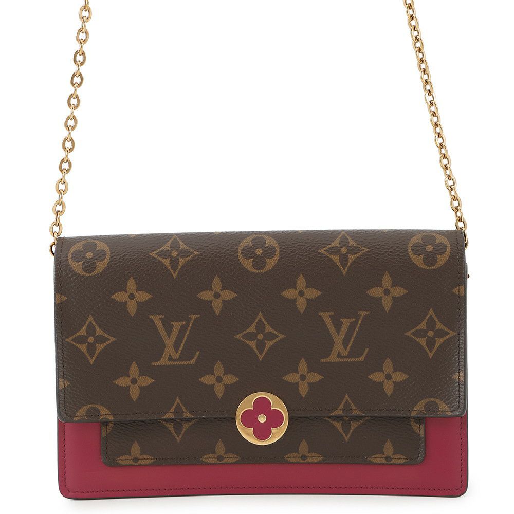 ルイヴィトン チェーンショルダーウォレット モノグラム ポルトフォイユ フローラル M69578 
LOUIS VUITTON 財布