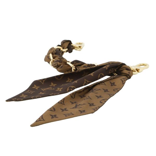 ルイヴィトン バッグチャーム モノグラム チェーン フラール シルク M01354 LOUIS VUITTON