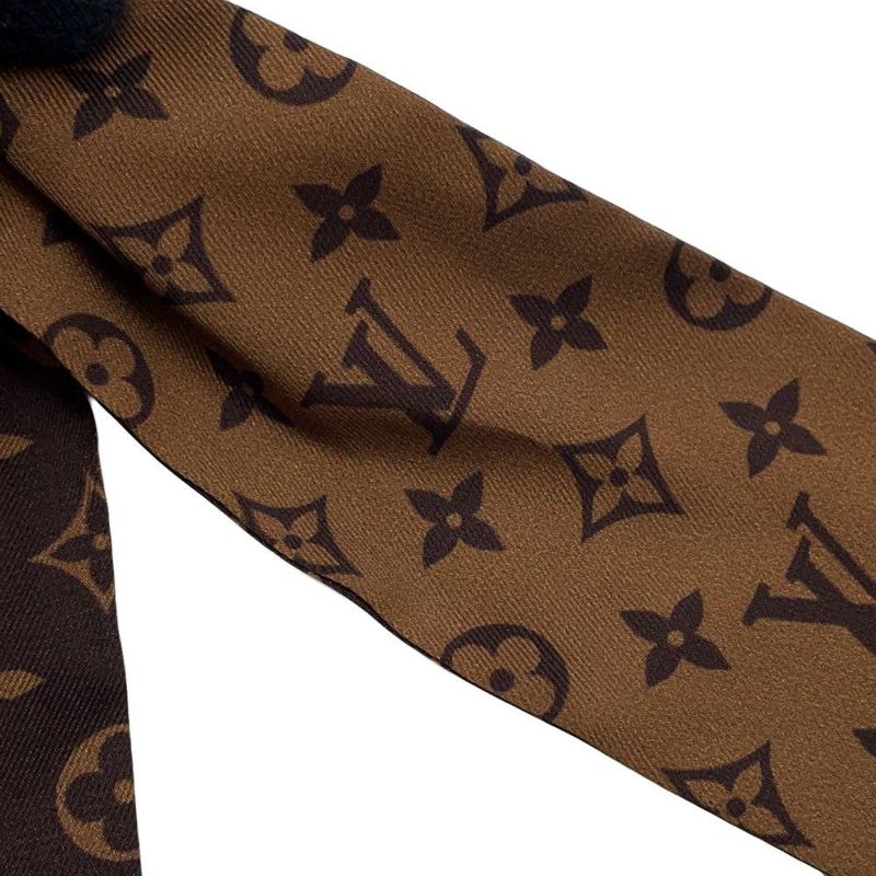 ルイヴィトン バッグチャーム モノグラム チェーン フラール シルク M01354 LOUIS VUITTON