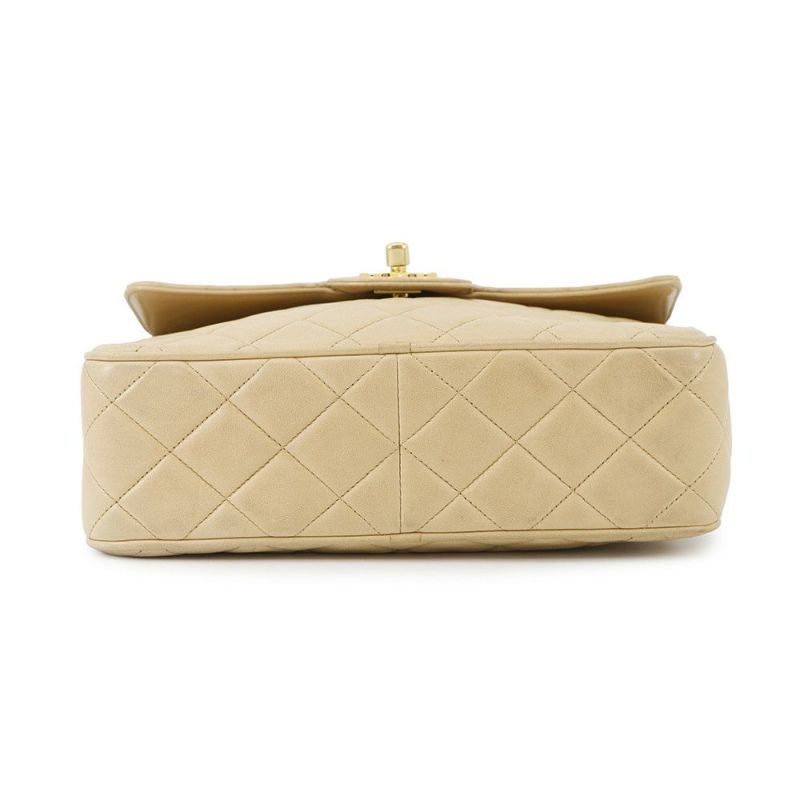 シャネル チェーンショルダーバッグ マトラッセ ココマーク タッセル ラムスキン CHANEL ヴィンテージ
