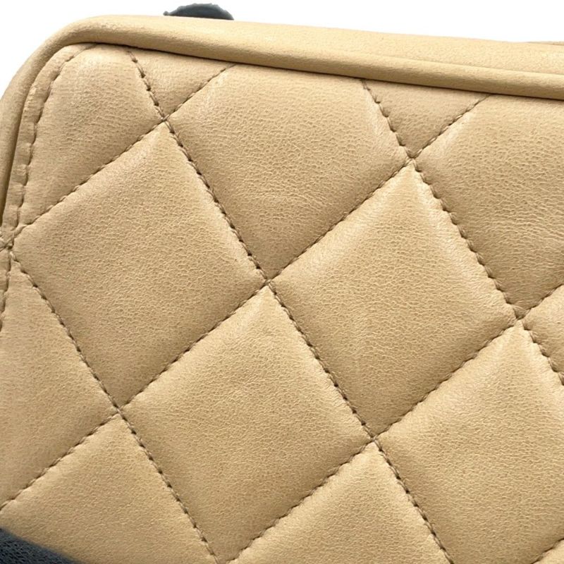 シャネル チェーンショルダーバッグ マトラッセ ココマーク タッセル ラムスキン CHANEL ヴィンテージ