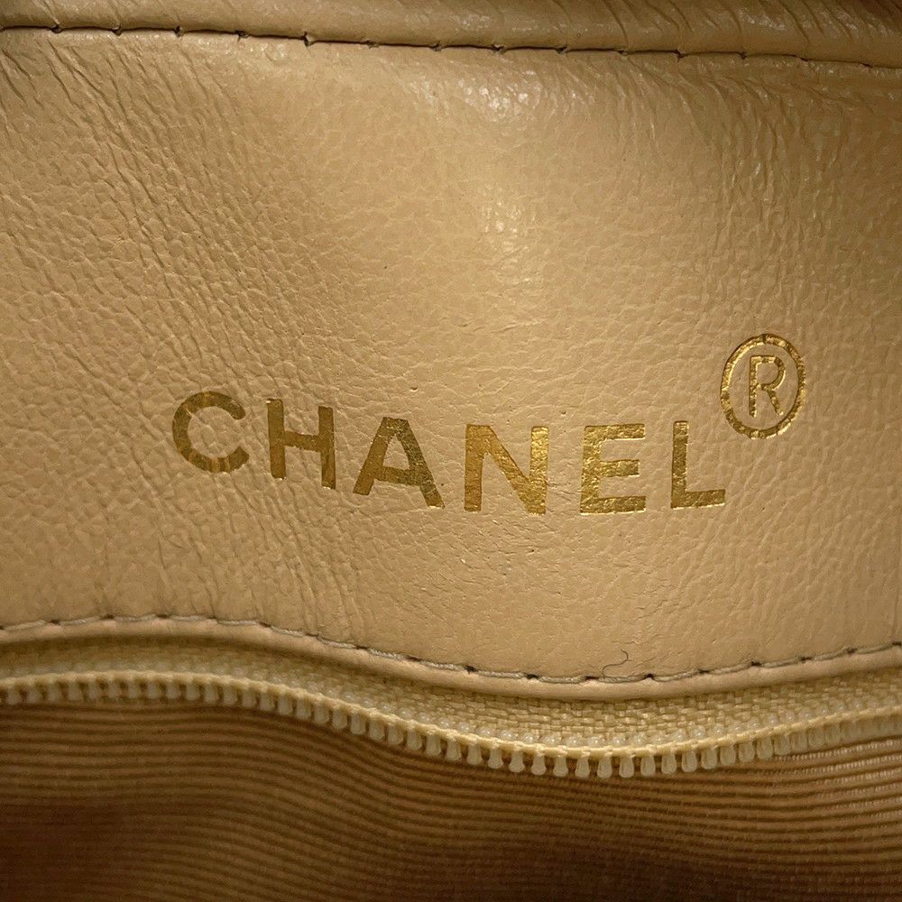 シャネル チェーンショルダーバッグ マトラッセ ココマーク タッセル ラムスキン CHANEL ヴィンテージ