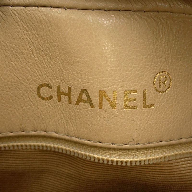 シャネル チェーンショルダーバッグ マトラッセ ココマーク タッセル ラムスキン CHANEL ヴィンテージ