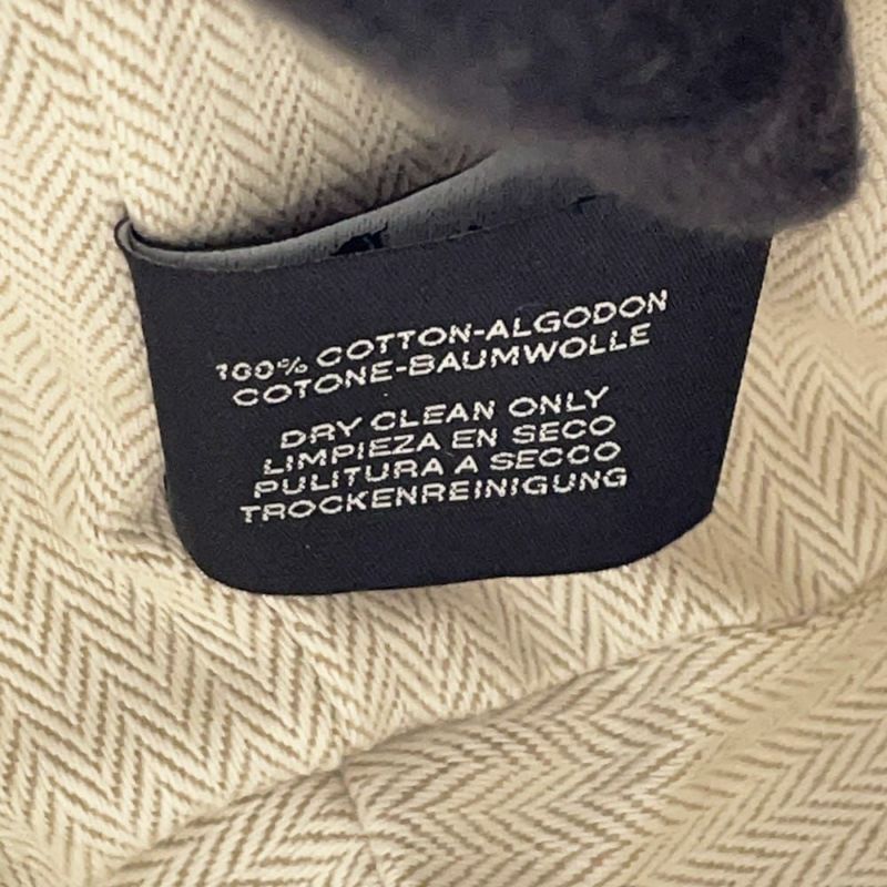 エルメス ポーチ ブリッド・ア・ブラックPM ベージュ/シルバー金具 キャンバス HERMES バッグ 小物入れ