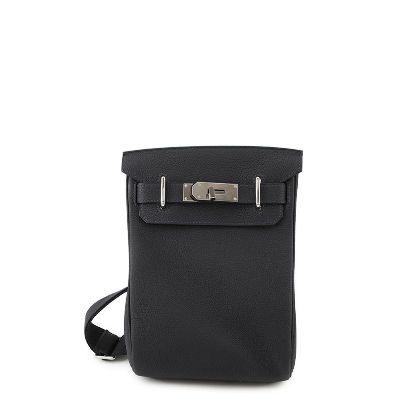 エルメス ボディバッグ ケリー アッカドPM キャバン/ジョーヌナプル/フー/シルバー金具 トゴ B刻印 メンズ