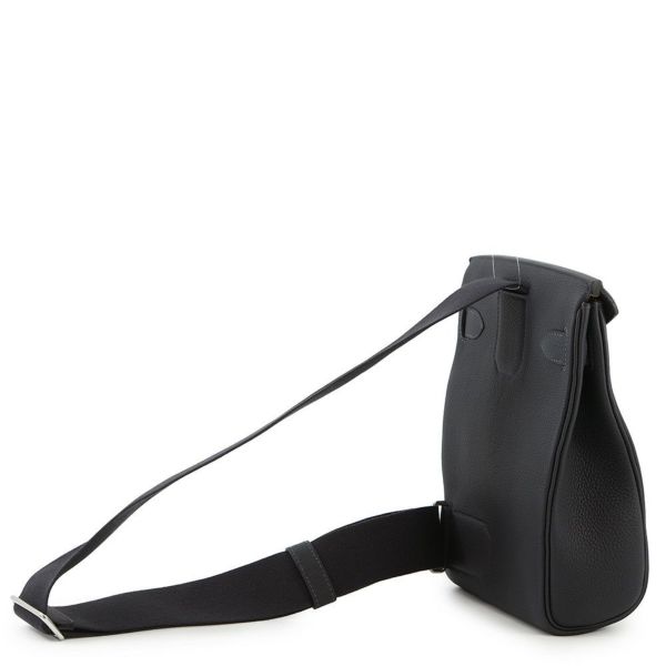 エルメス ボディバッグ ケリー アッカドPM キャバン/ジョーヌナプル/フー/シルバー金具 トゴ B刻印 メンズ