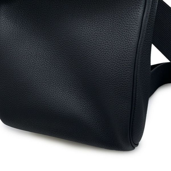 エルメス ボディバッグ ケリー アッカドPM キャバン/ジョーヌナプル/フー/シルバー金具 トゴ B刻印 メンズ