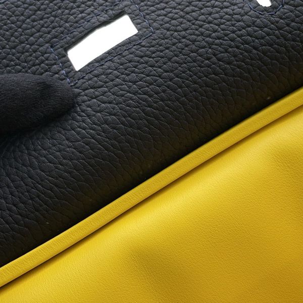 エルメス ボディバッグ ケリー アッカドPM キャバン/ジョーヌナプル/フー/シルバー金具 トゴ B刻印 メンズ