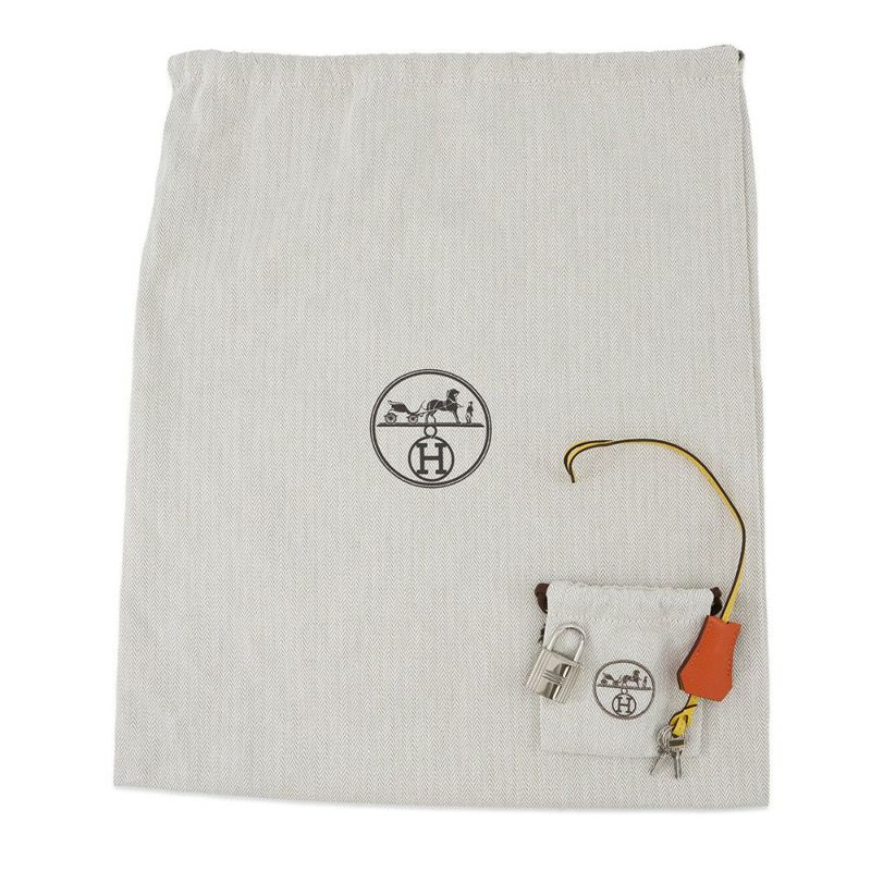 エルメス ボディバッグ ケリー アッカドPM キャバン/ジョーヌナプル/フー/シルバー金具 トゴ B刻印 メンズ