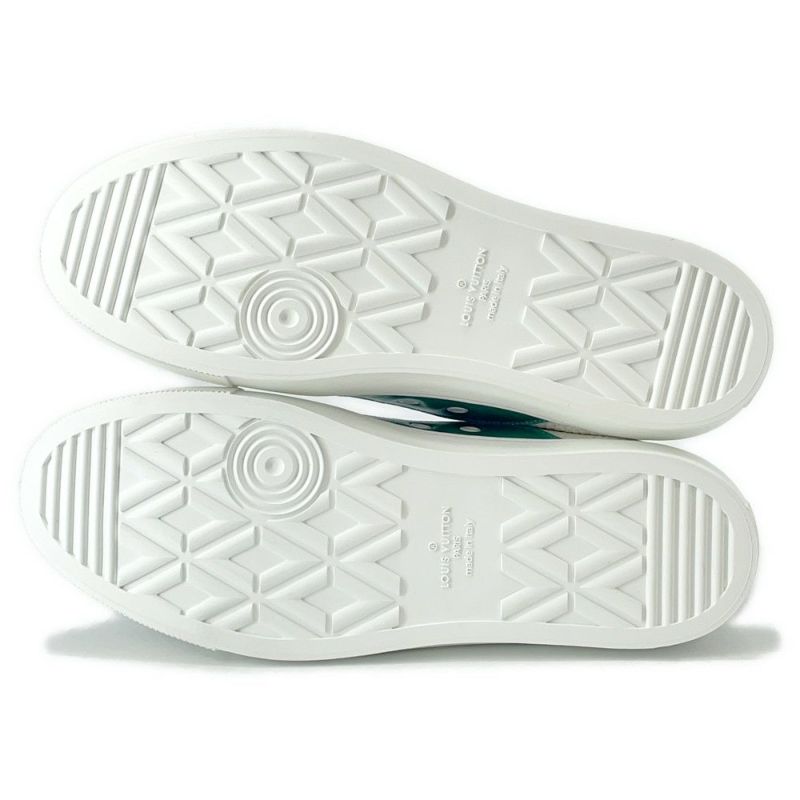 ルイヴィトン スニーカー タトゥー・ラインスニーカー メンズサイズ8 1/2 1A8XWT 靴 白