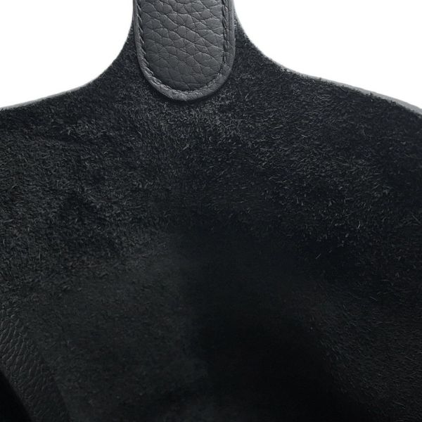 エルメス ハンドバッグ ピコタンロックMM ブラック/ゴールド金具 トリヨンクレマンス K刻印 黒