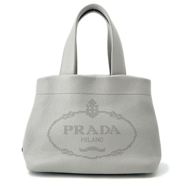 プラダ ハンドバッグ パンチングロゴ トート スモール 1BG390 PRADA