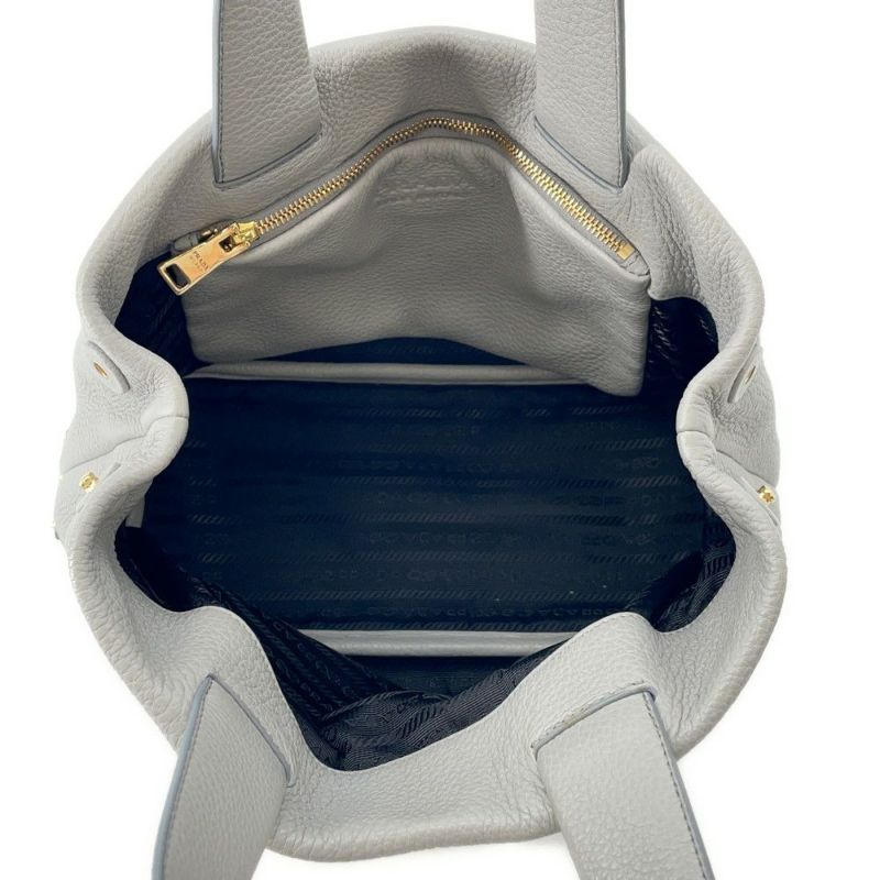 プラダ ハンドバッグ パンチングロゴ トート スモール 1BG390 PRADA