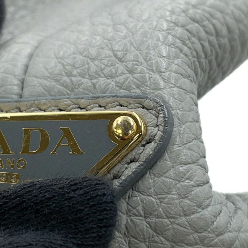 プラダ ハンドバッグ パンチングロゴ トート スモール 1BG390 PRADA