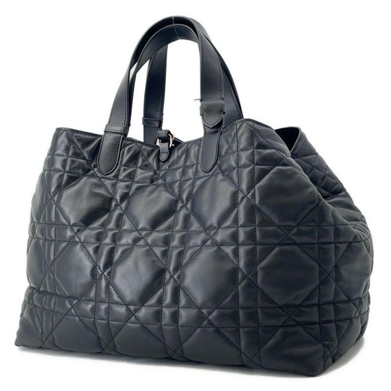 クリスチャン・ディオール ハンドバッグ トゥジュール Toujours ラージ M2820OSHJ Christian Dior 2way 黒