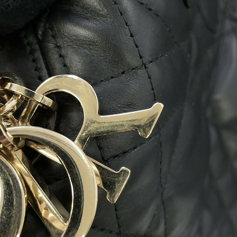 クリスチャン・ディオール ハンドバッグ トゥジュール Toujours ラージ M2820OSHJ Christian Dior 2way 黒