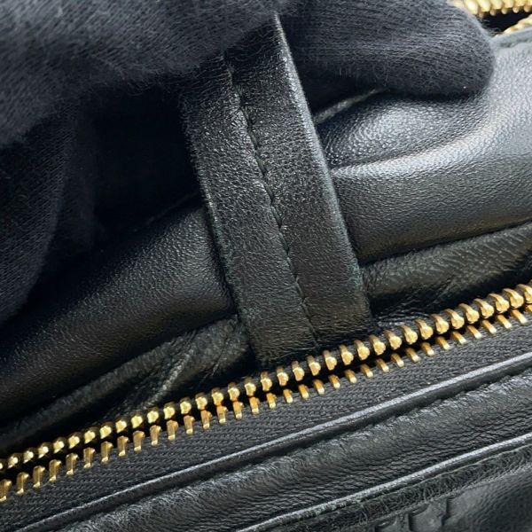 ミュウミュウ ハンドバッグ レザー 5BB150 MIUMIU 2way 黒