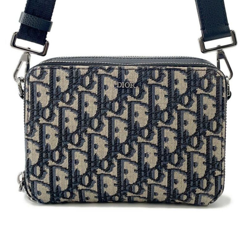 クリスチャン・ディオール ショルダーバッグ オブリーク キャンバス 2OBBC119YSE Dior トロッター