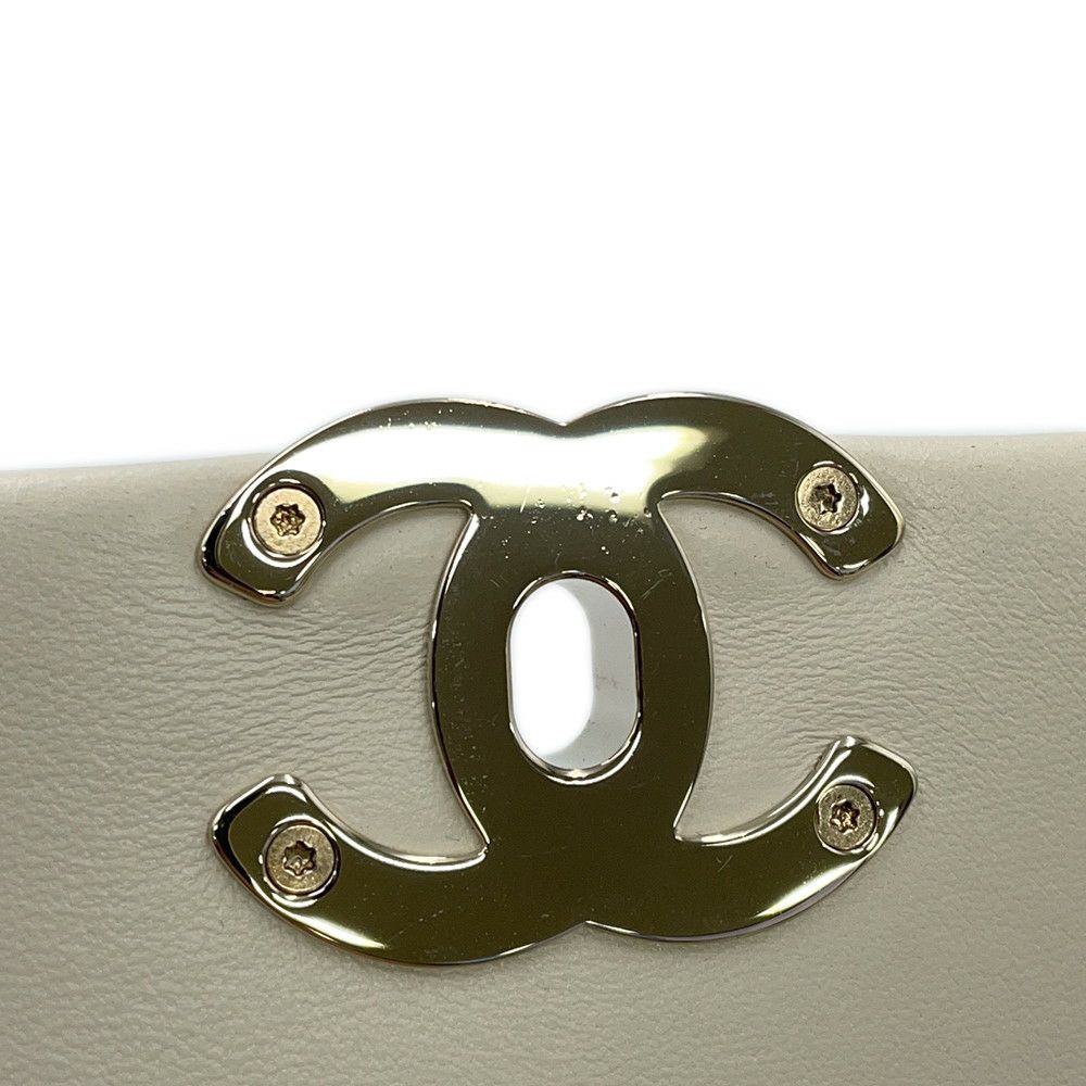 シャネル チェーンショルダーバッグ マトラッセ ココマーク カーフレザー AS2318 CHANEL