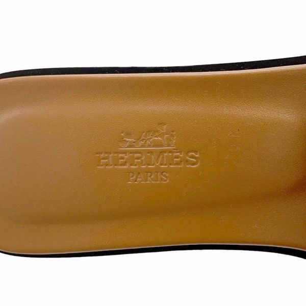 エルメス サンダル オラン デニム レディースサイズ36 HERMES 靴