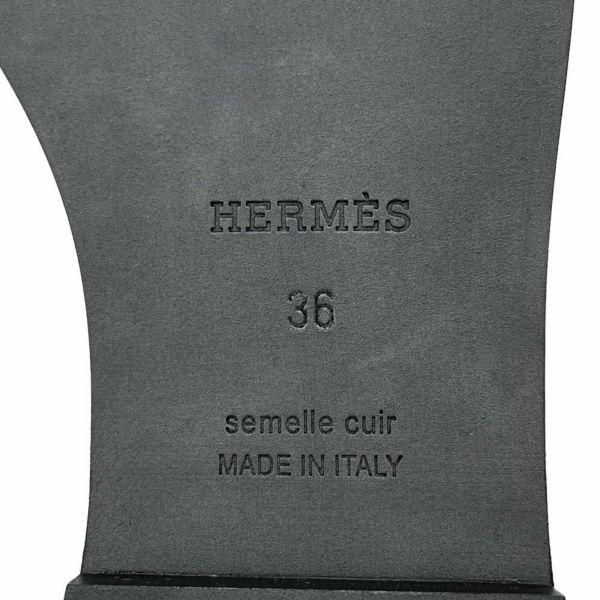 エルメス サンダル オラン デニム レディースサイズ36 HERMES 靴