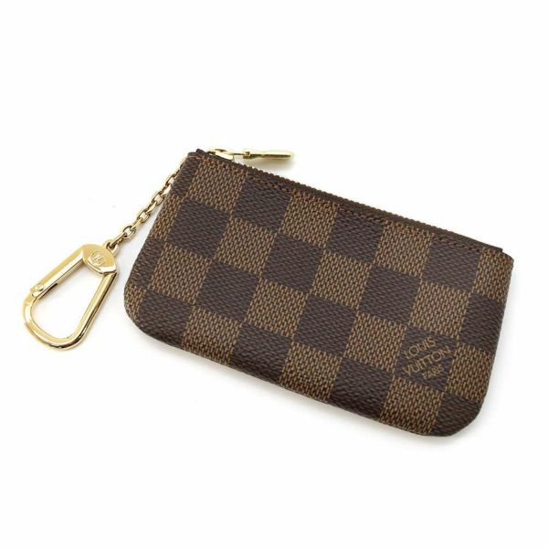 ルイヴィトン コインケース ダミエ・エベヌ ポシェット・クレ N62658 LOUIS VUITTON 小銭入れ