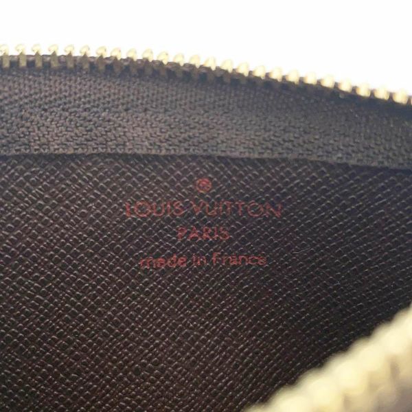 ルイヴィトン コインケース ダミエ・エベヌ ポシェット・クレ N62658 LOUIS VUITTON 小銭入れ