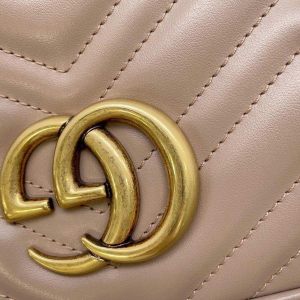 グッチ ショルダーバッグ GGマーモント キルティング スモール 447632 GUCCI バッグ チェーンショルダー