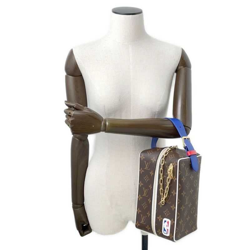 ルイヴィトン ハンドバッグ モノグラム/NBA クロークルーム・ドロップキット M45588 LOUIS VUITTON メンズ