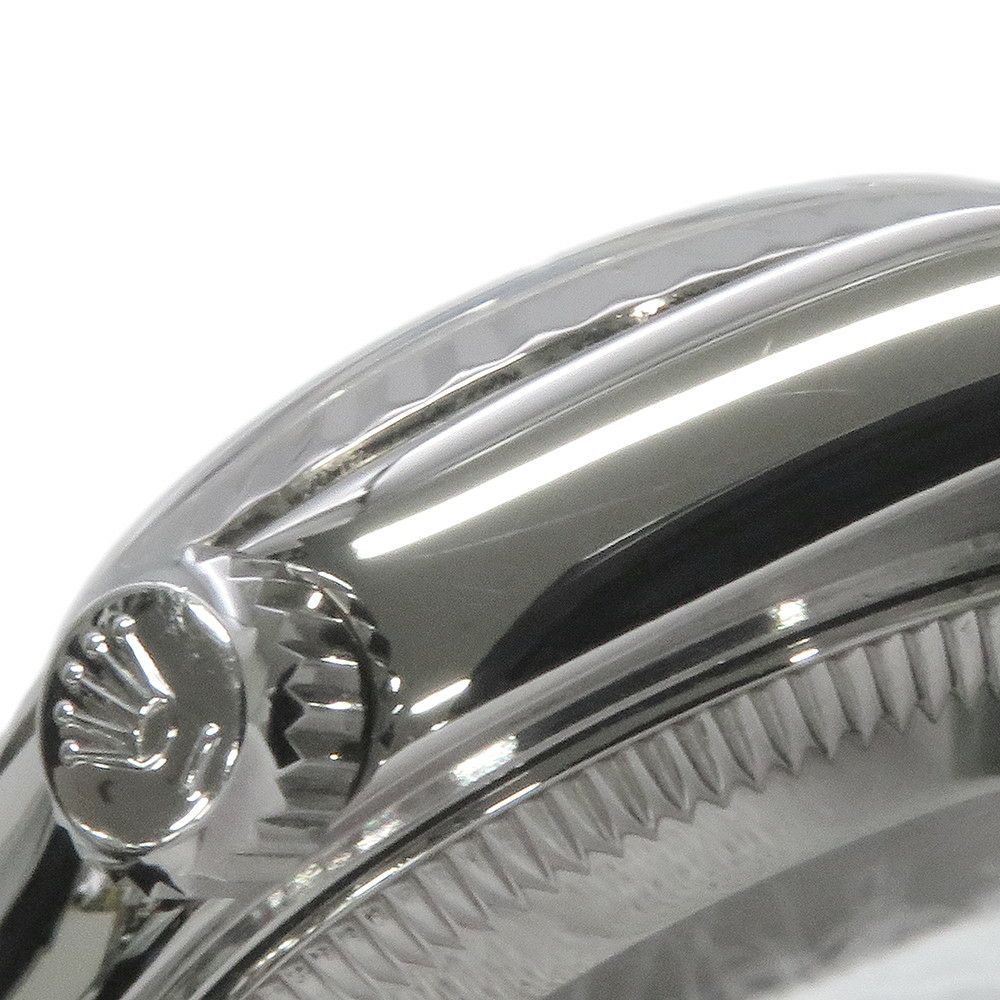 ロレックス デイトジャスト F番 179174 ROLEX 腕時計 レディース ウォッチ ホワイト文字盤 ローマン