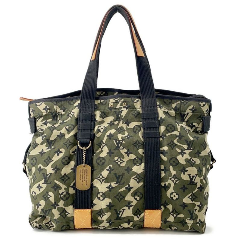 ルイヴィトン トートバッグ モノグラム・フラージュ トレイ M95783 LOUIS VUITTON ヴィトン バッグ メンズ