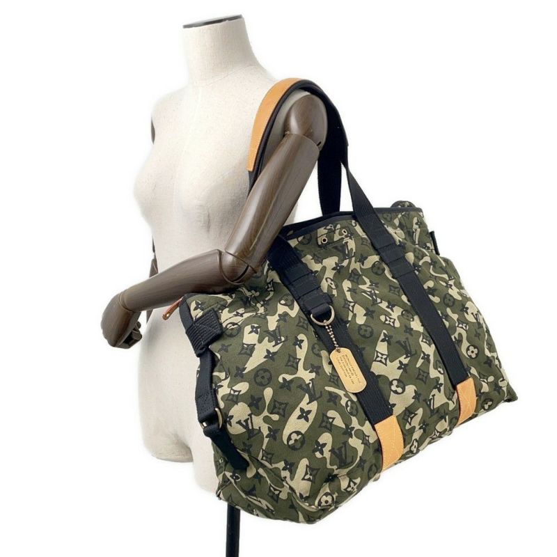 ルイヴィトン トートバッグ モノグラム・フラージュ トレイ M95783 LOUIS VUITTON ヴィトン バッグ メンズ