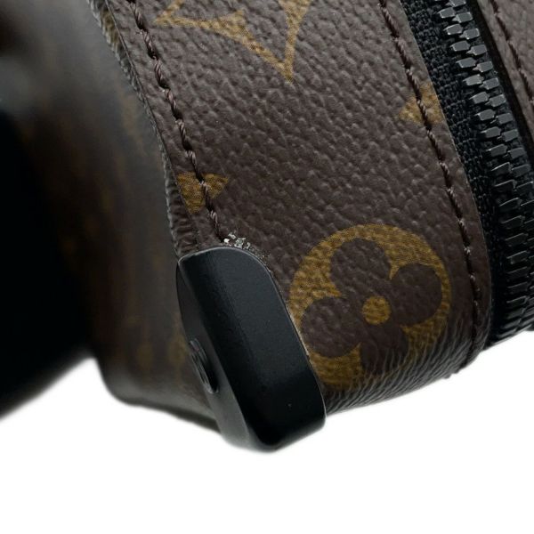 ルイヴィトン ショルダーバッグ モノグラム・マカサー ハンドル・ソフトトランク M45935 黒 ブラック