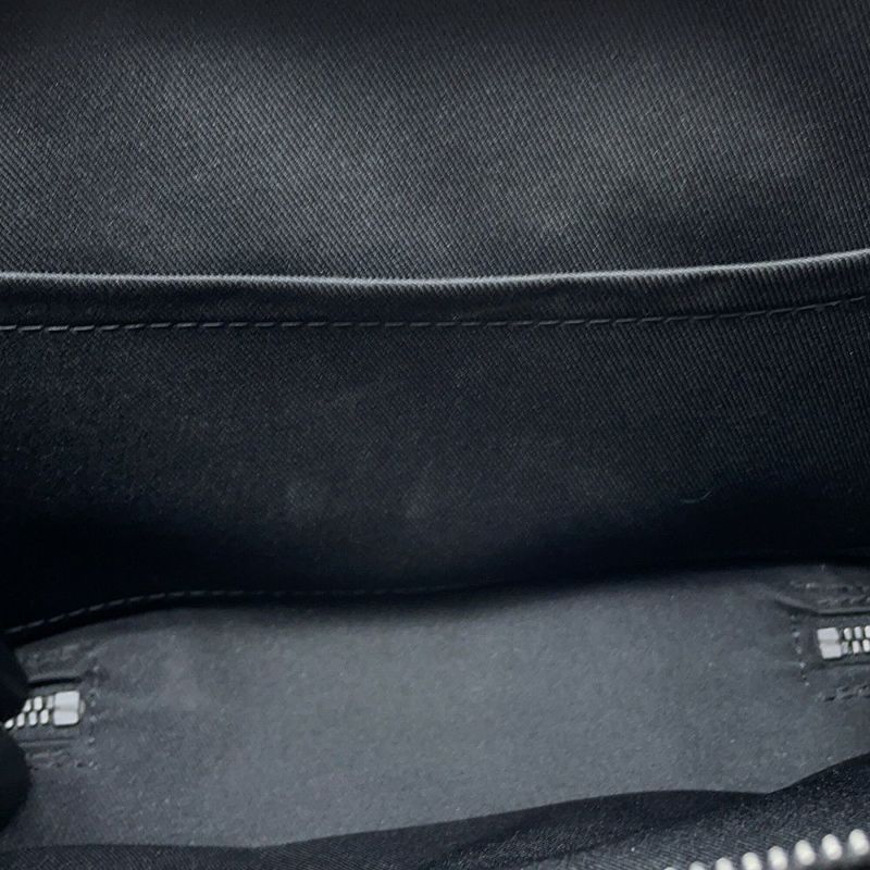 ルイヴィトン ショルダーバッグ モノグラム・マカサー ハンドル・ソフトトランク M45935 黒 ブラック