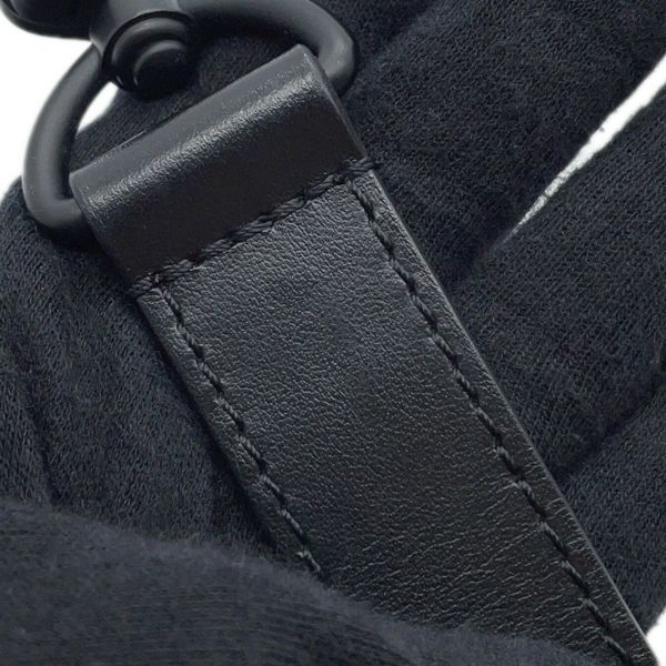 ルイヴィトン ショルダーバッグ モノグラム・マカサー ハンドル・ソフトトランク M45935 黒 ブラック