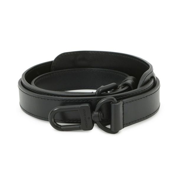 ルイヴィトン ショルダーバッグ モノグラム・マカサー ハンドル・ソフトトランク M45935 黒 ブラック