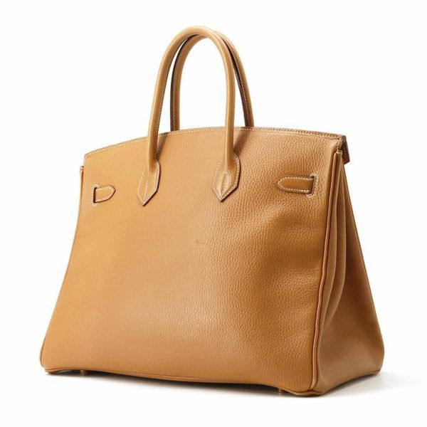 エルメス バーキン35 ナチュラル/ゴールド金具 アルデンヌ 〇Z刻印 HERMES Birkin ハンドバッグ