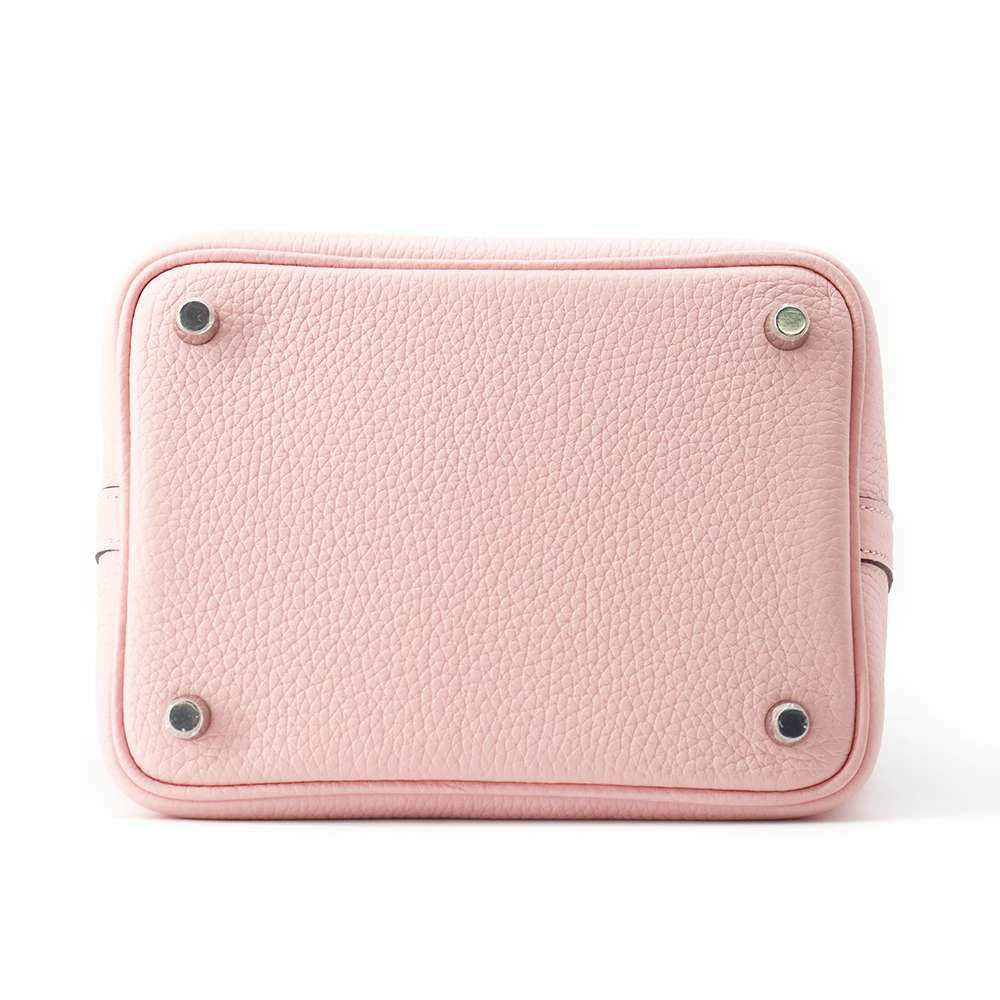 エルメス ハンドバッグ ピコタンロックPM ローズサクラ/シルバー金具 トリヨンクレマンス U刻印