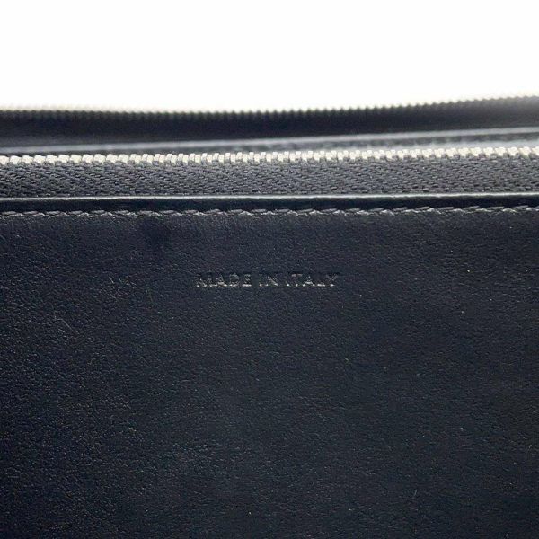 セリーヌ 長財布 ラージ ジップドウォレット ラウンドファスナー レザー 10B553BEL CELINE 財布 黒