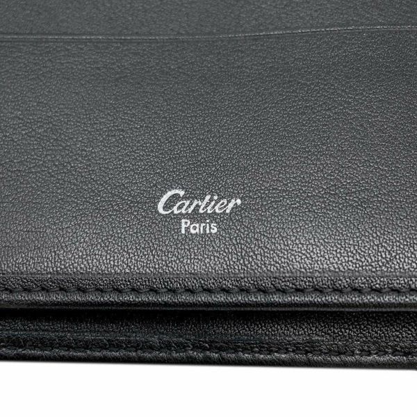 カルティエ 長財布 トリニティ レザー L3000659 Cartier 財布 黒