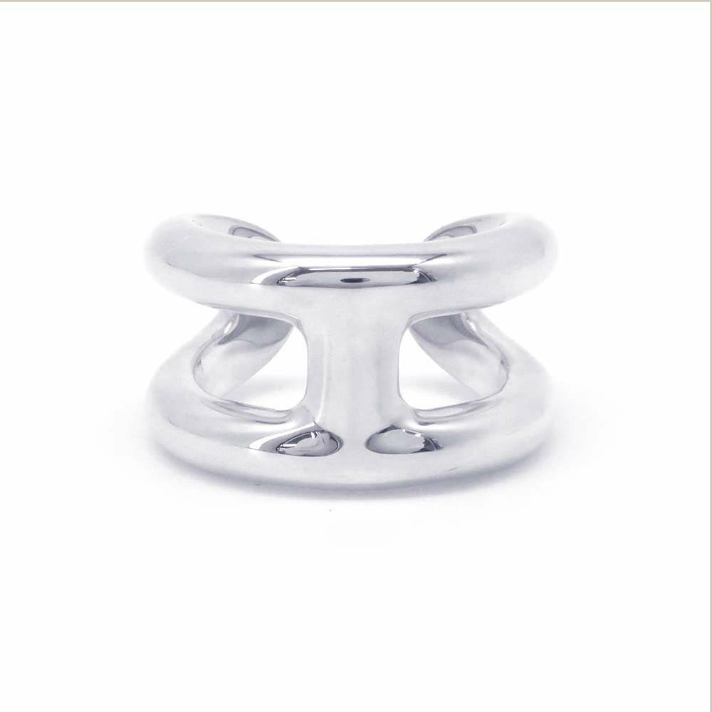 エルメス リング オスモズPM Osmose SV925シルバー リングサイズ55 HERMES ジュエリー 指輪