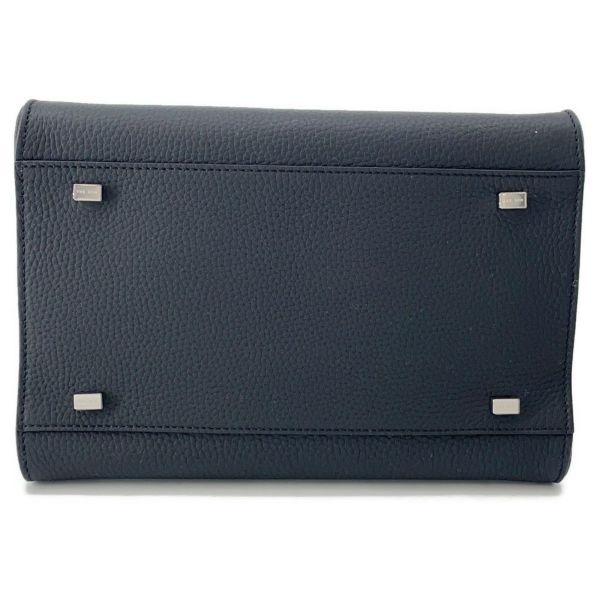 ザ ロウ ハンドバッグ ソフトマルゴー10 レザー W1190 THE ROW 2way 黒