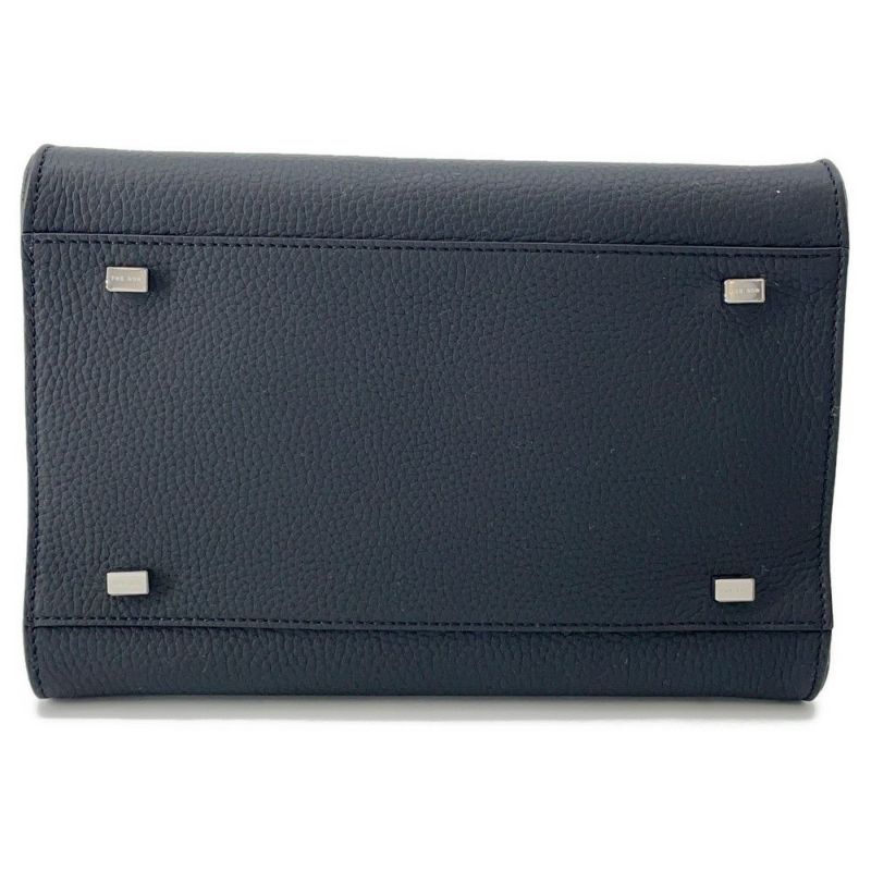 ザ ロウ ハンドバッグ ソフトマルゴー10 レザー W1190 THE ROW 2way 黒