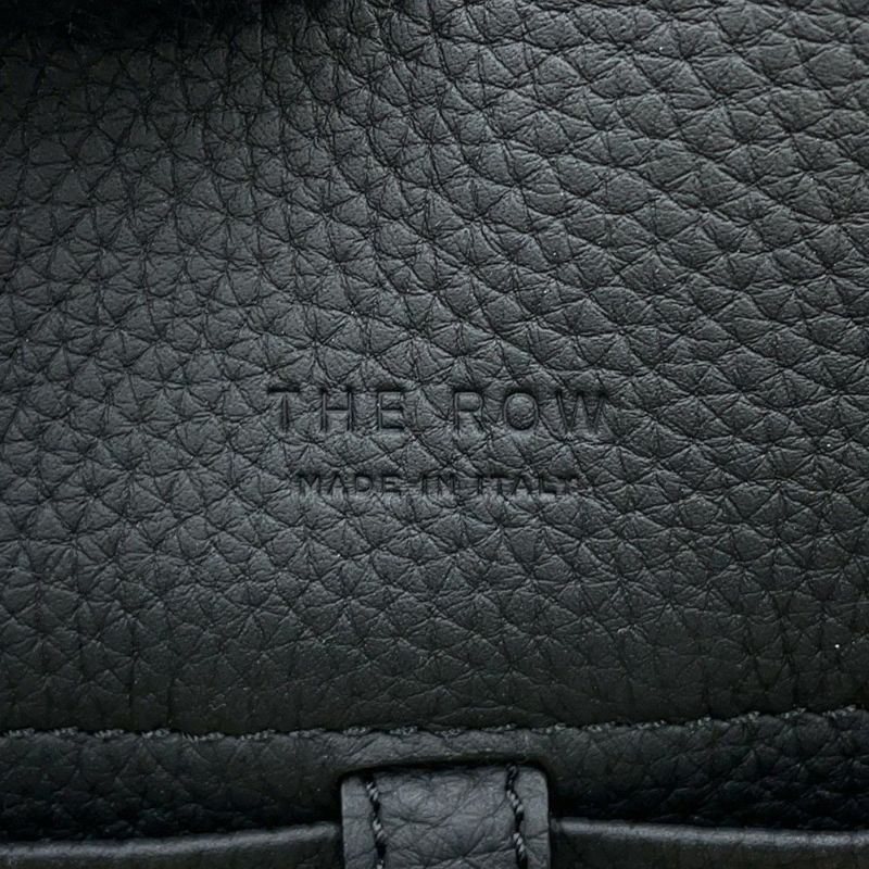 ザ ロウ ハンドバッグ ソフトマルゴー10 レザー W1190 THE ROW 2way 黒