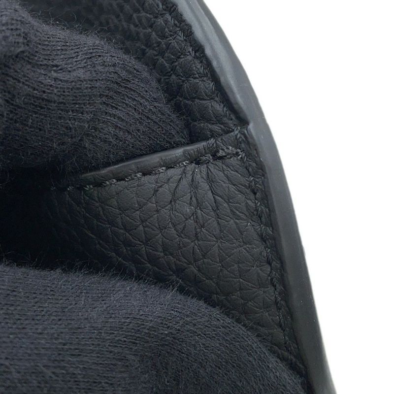 ザ ロウ ハンドバッグ ソフトマルゴー12 レザー W1586 THE ROW バッグ 2way 黒